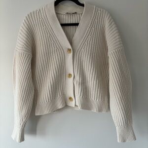 Everlane knit cardigan sweater
